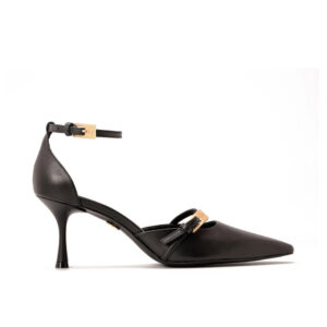 Scarpin com Fivelas Preto