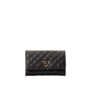 Carteira com Matelassê Preta