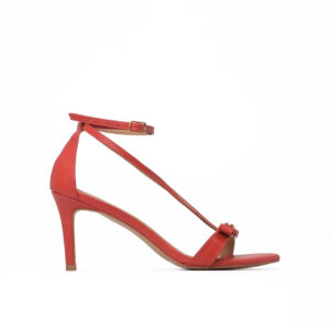 Sandália Laço Vermelha Maçã