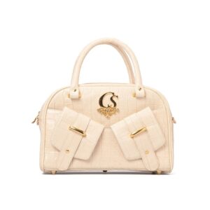 Bolsa Baú Off-white Vanilla