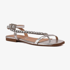 Flat Snake Glam Silver