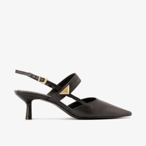 Scarpin Estilo Slingback com Metais