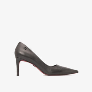 Scarpin com Metal Personalizado Preto