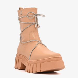 Bota Cristal Bege