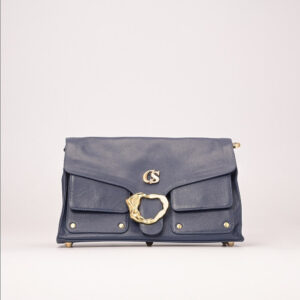 Bolsa com Bolso Externos Azul Dives