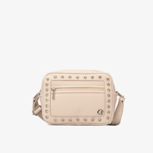 Bolsa Com Aplicação de Metais Off-white