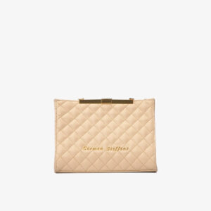 Bolsa de Matelassê Bege Manteiga B659413