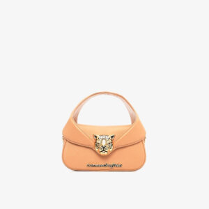 Bolsa com Aplique de Leopardo
