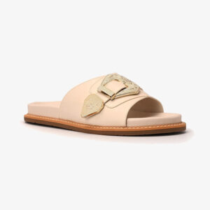 Papete Off-white com Fivela Boho