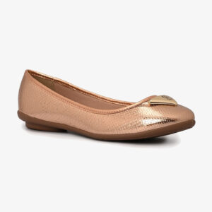 Sapatilha Cobre Bico Redondo