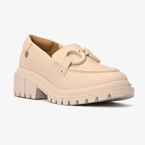 Mocassim Tratorado Off-White