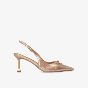 Slingback com Laço Glacê