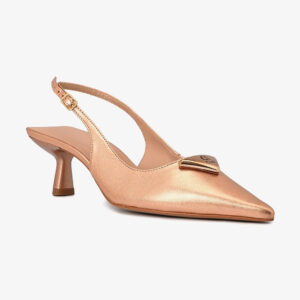 Scarpin Slingback Rosé Gold