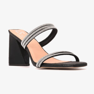 Tamanco Geometric Black