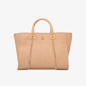 Maxi Bolsa Nude Amêndoa
