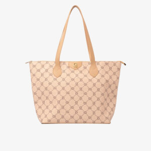 Bolsa Shopping Ráfia Marrom