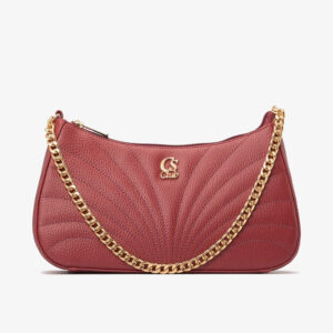 Bolsa Luna Grande Bordô Cherry