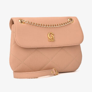Crossbody Bag Chains Blush