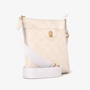 Bolsa Transversal Logomania Branca