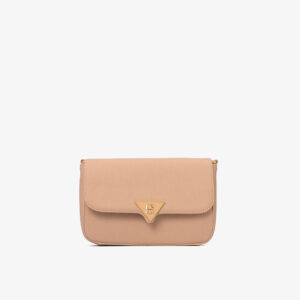 Bolsa Transversal com Placa Triângulo Amêndoa
