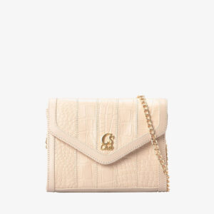 Bolsa Transversal Vivi em Couro New Ice