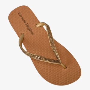 Chinelo Cs Shine Dourado