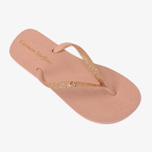 Chinelo Glitter Rosé