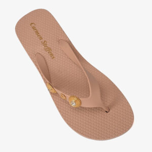 Chinelo Cs Com Enfeite Rosé