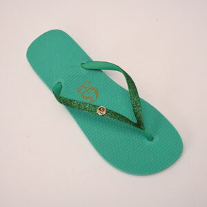 Chinelo Glitter Acqua