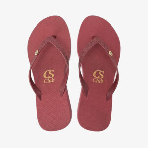 Chinelo Anabela Bordô R800911